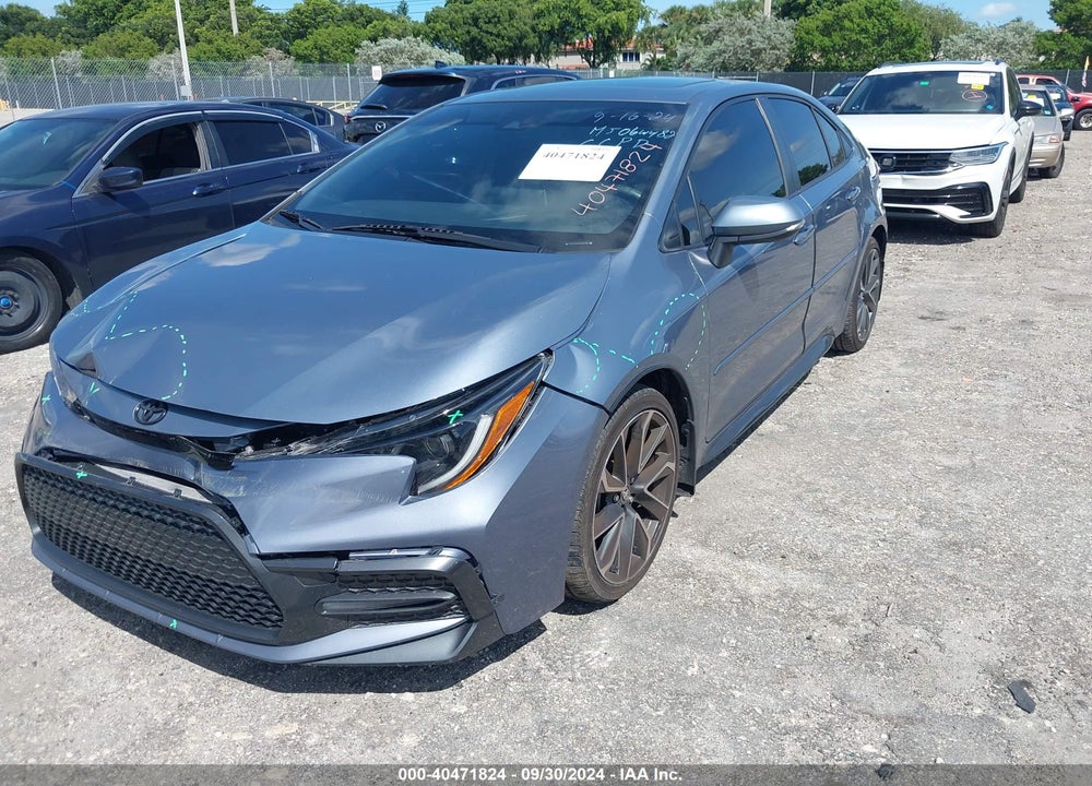 2021 TOYOTA COROLLA XSE VIN: JTDT4MCEXMJ064482