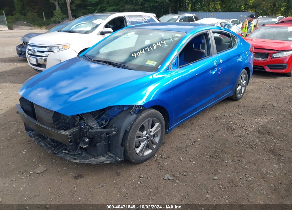 2017 HYUNDAI ELANTRA SE VIN: KMHD84LF7HU384103