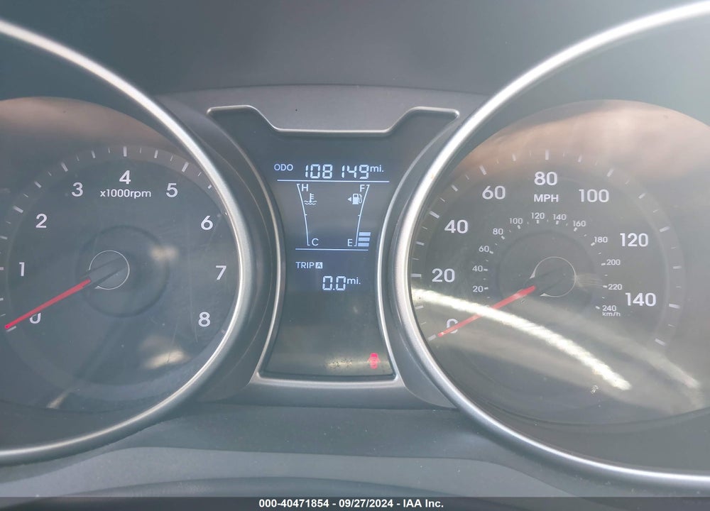 2013 HYUNDAI VELOSTER BASE W/GRAY VIN: KMHTC6AD2DU174963