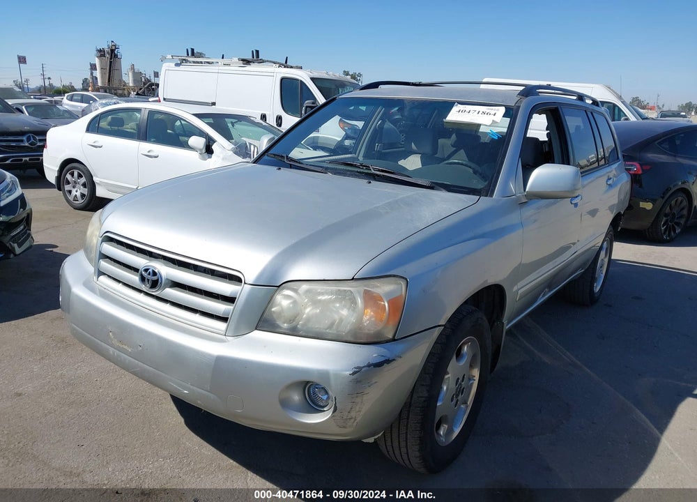 2006 TOYOTA HIGHLANDER SPORT V6 VIN: JTEGP21A460118201