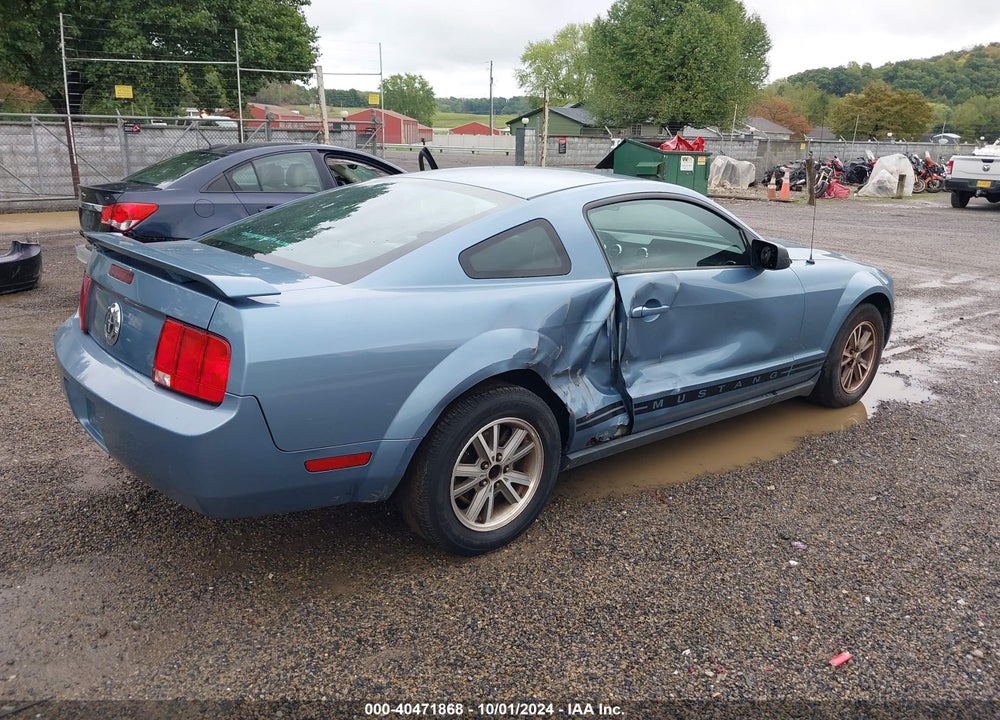 2005 FORD MUSTANG V6 DELUXE/V6 PREMIUM VIN: 1ZVFT80N555128317