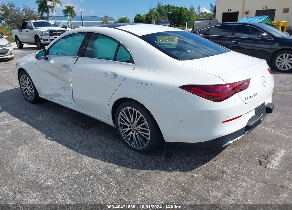 2025 MERCEDES-BENZ CLA 250 COUPE VIN: W1K5J4GB3SN511425