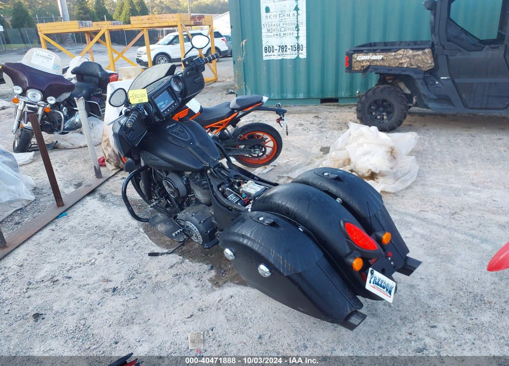 2018 INDIAN MOTORCYCLE CO. CHIEFTAIN DARK HORSE VIN: 56KTCDAA4J3361213