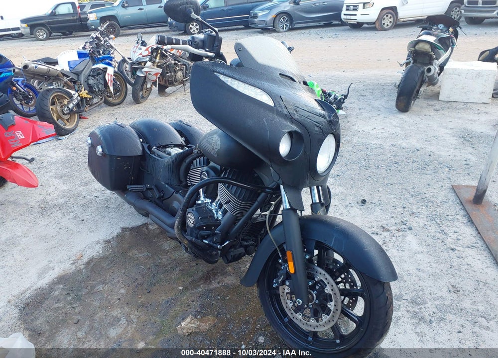 2018 INDIAN MOTORCYCLE CO. CHIEFTAIN DARK HORSE VIN: 56KTCDAA4J3361213