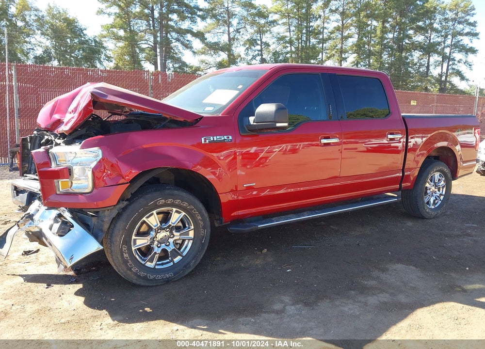 2016 FORD F-150 XLT VIN: 1FTEW1EP5GKD43062
