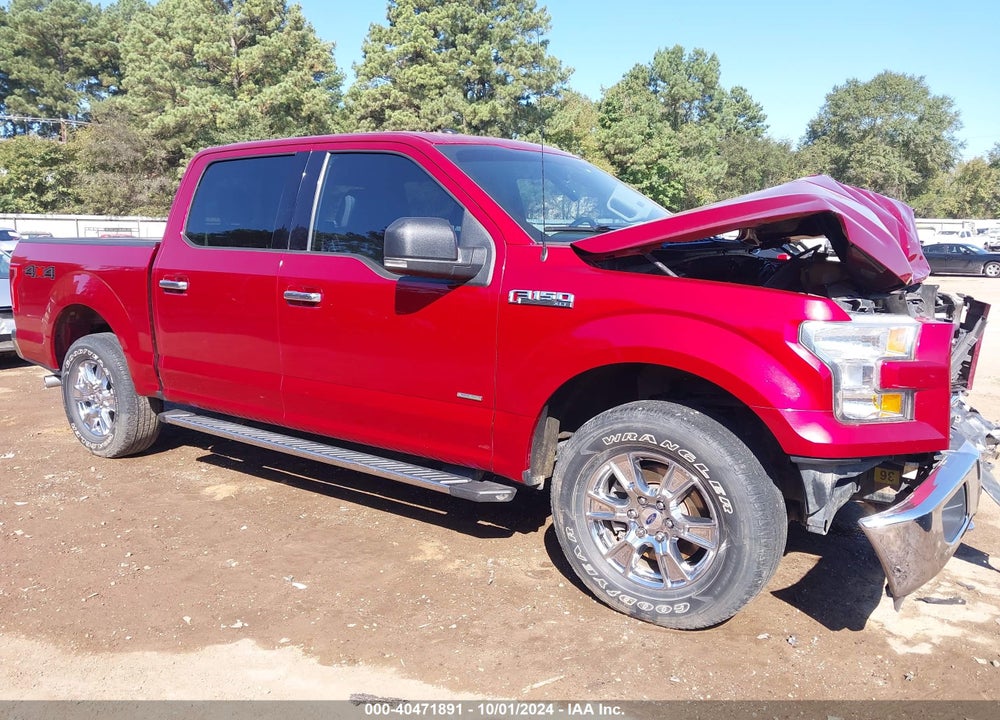2016 FORD F-150 XLT VIN: 1FTEW1EP5GKD43062