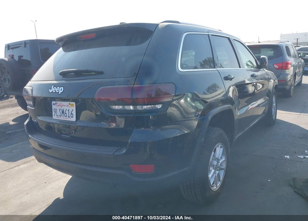 2018 JEEP GRAND CHEROKEE LAREDO E 4X4 VIN: 1C4RJFAG6JC421241