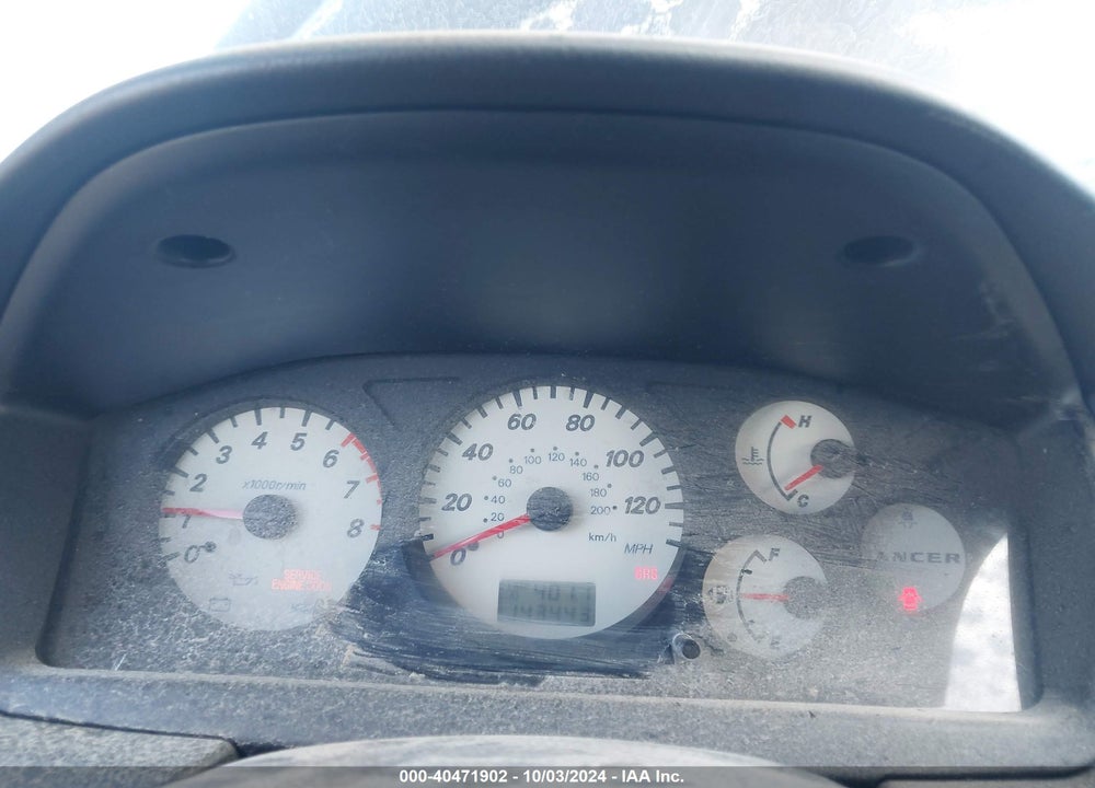 2003 MITSUBISHI LANCER OZ RALLY VIN: JA3AJ86E93U083085