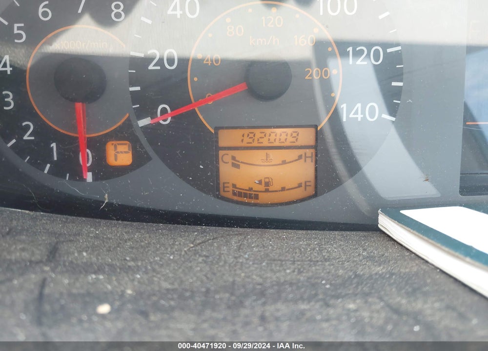 2004 NISSAN QUEST VIN: 5N1BV28U44N363273