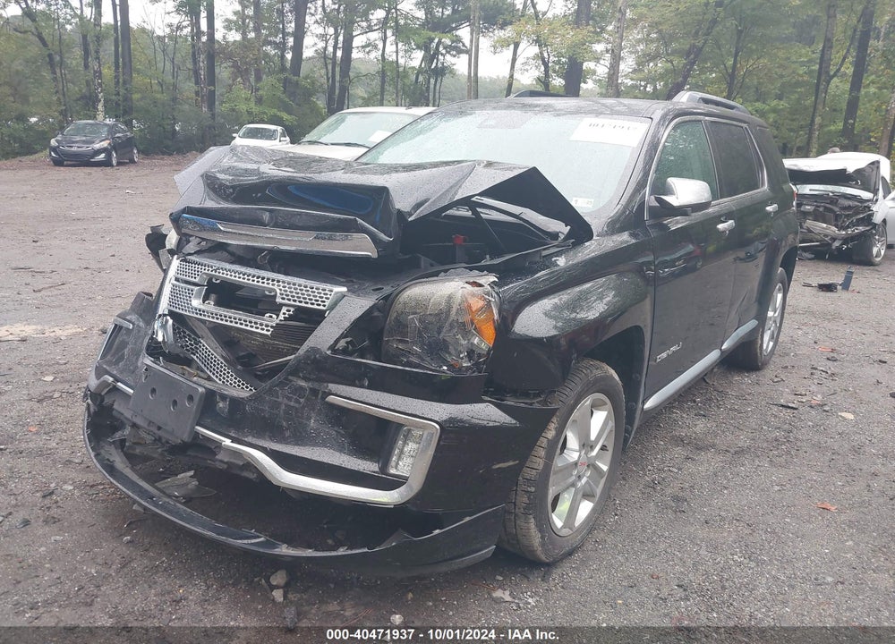 2016 GMC TERRAIN DENALI VIN: 2GKALREK9G6353630