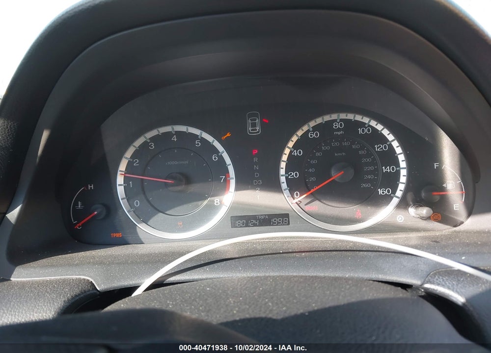 2012 HONDA ACCORD 2.4 LX VIN: 1HGCP2F33CA122373