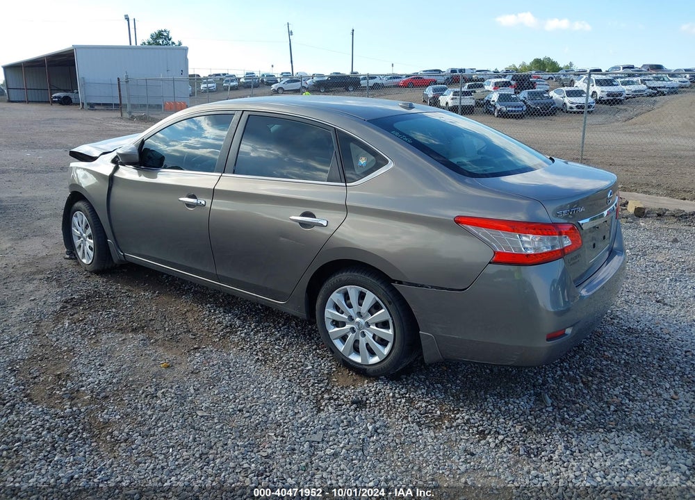 2015 NISSAN SENTRA SV VIN: 3N1AB7AP2FY290441