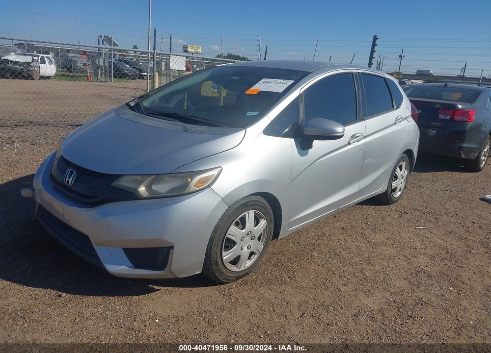 2015 HONDA FIT LX VIN: 3HGGK5H59FM783901