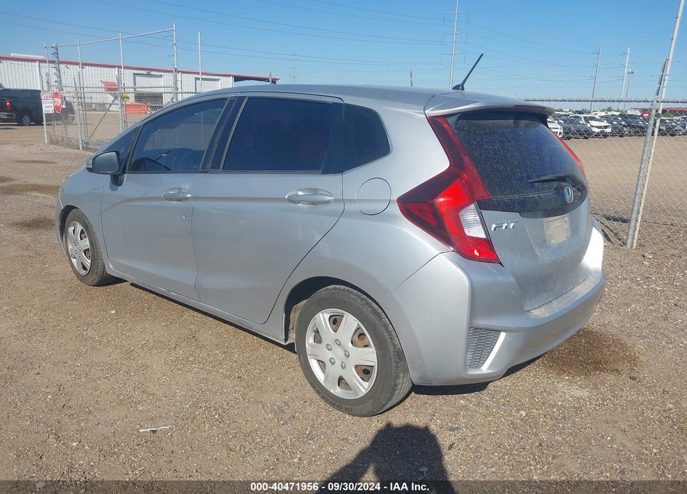 2015 HONDA FIT LX VIN: 3HGGK5H59FM783901