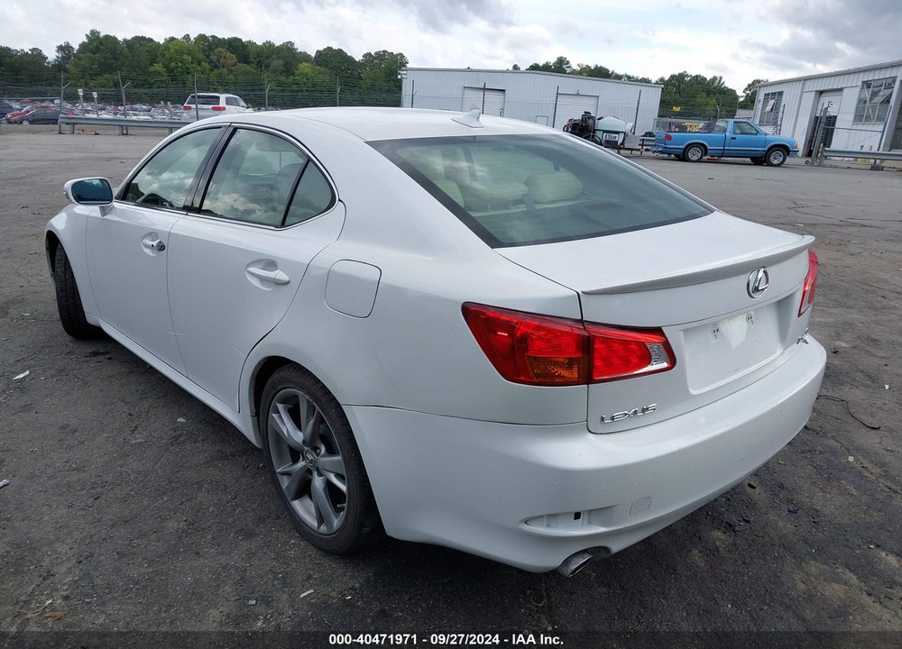 2010 LEXUS IS 250 VIN: JTHBF5C26A5120633