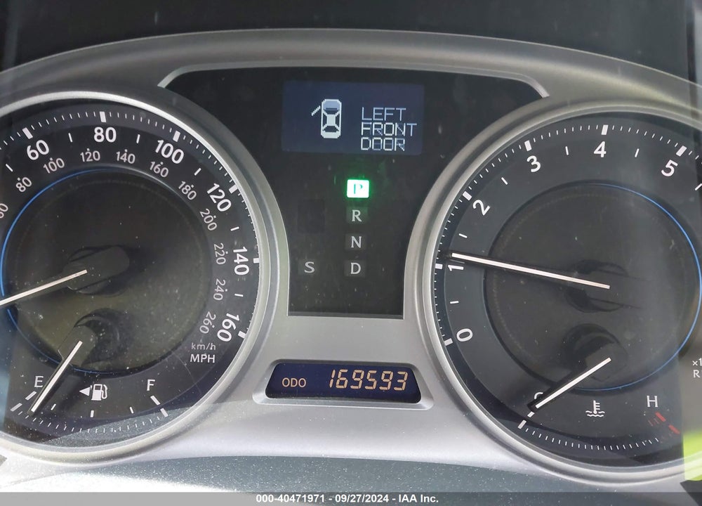 2010 LEXUS IS 250 VIN: JTHBF5C26A5120633