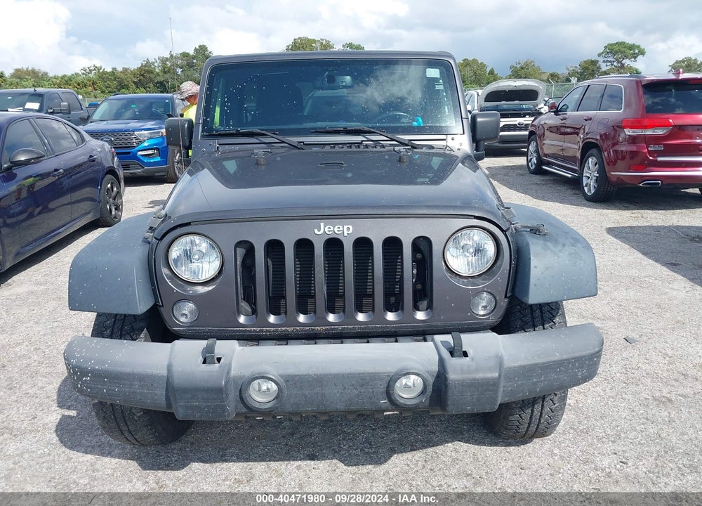 2018 JEEP WRANGLER JK UNLIMITED SPORT S 4X4 VIN: 1C4BJWDG7JL806465