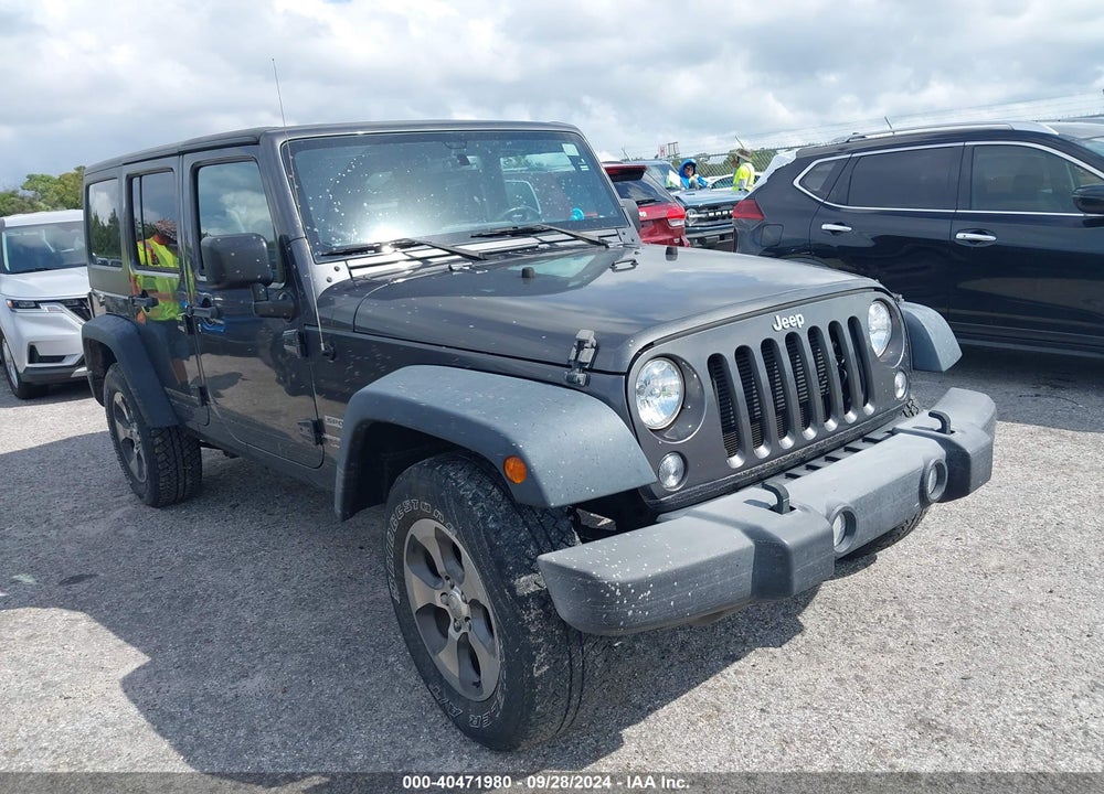 2018 JEEP WRANGLER JK UNLIMITED SPORT S 4X4 VIN: 1C4BJWDG7JL806465
