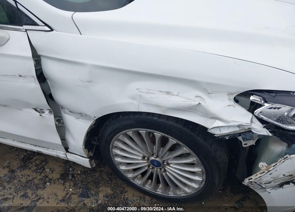 2016 FORD FUSION TITANIUM VIN: 3FA6P0K90GR400772