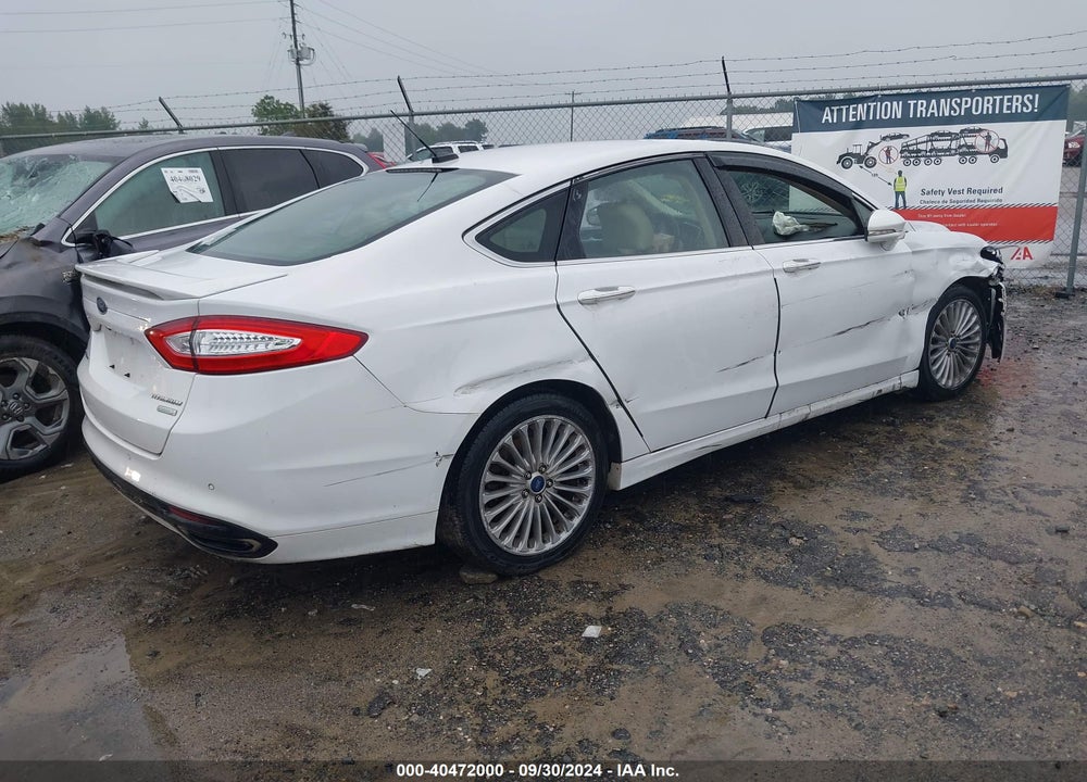 2016 FORD FUSION TITANIUM VIN: 3FA6P0K90GR400772