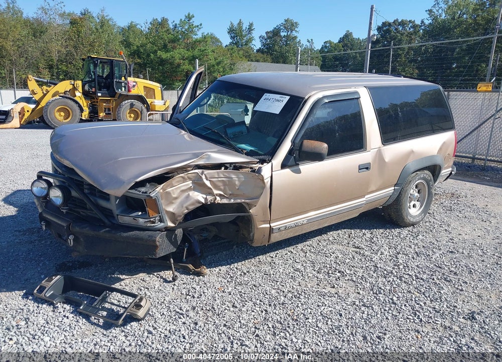 1999 CHEVROLET TAHOE VIN: 3GNEK18R4XG222580