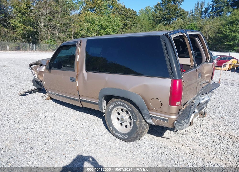 1999 CHEVROLET TAHOE VIN: 3GNEK18R4XG222580