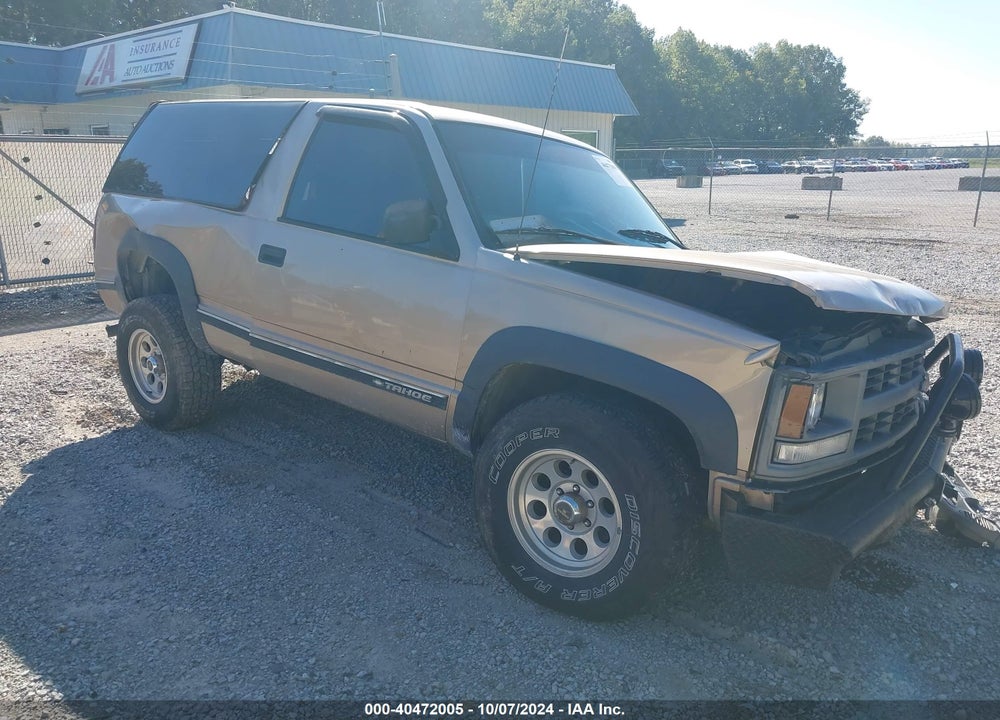 1999 CHEVROLET TAHOE VIN: 3GNEK18R4XG222580