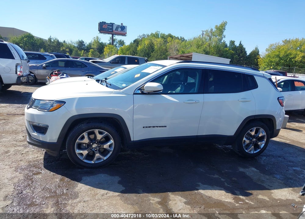 2019 JEEP COMPASS LIMITED FWD VIN: 3C4NJCCB5KT679903
