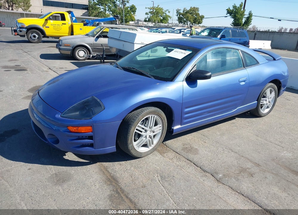 2004 MITSUBISHI ECLIPSE GT VIN: 4A3AC84HX4E049870