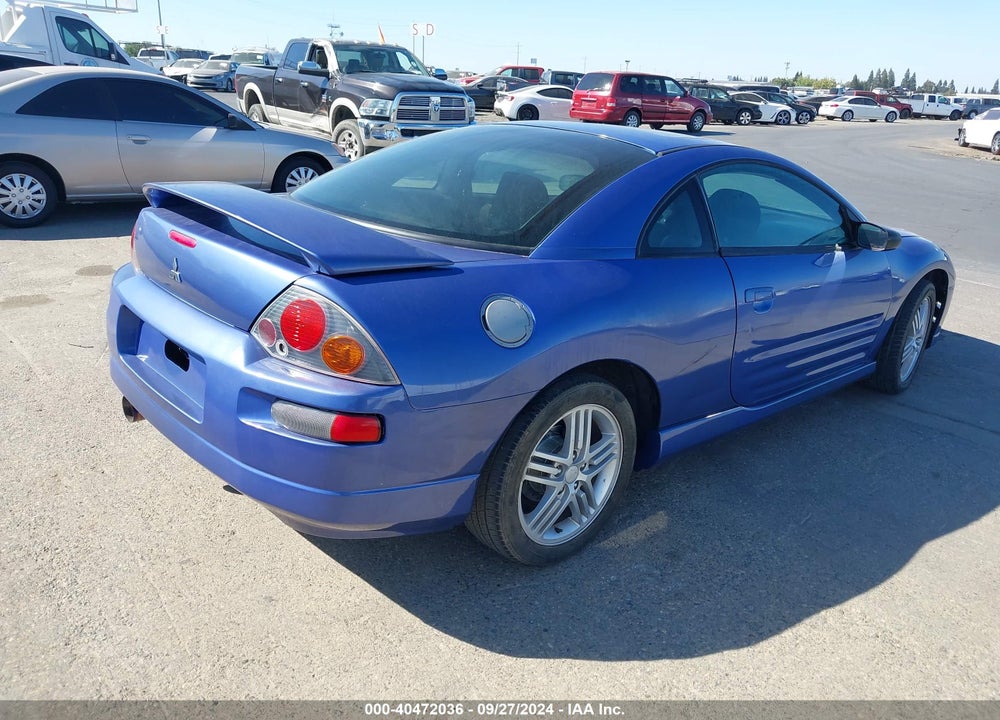 2004 MITSUBISHI ECLIPSE GT VIN: 4A3AC84HX4E049870