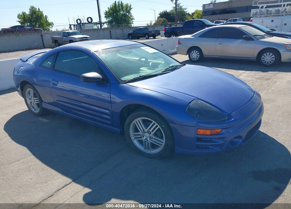 2004 MITSUBISHI ECLIPSE GT VIN: 4A3AC84HX4E049870
