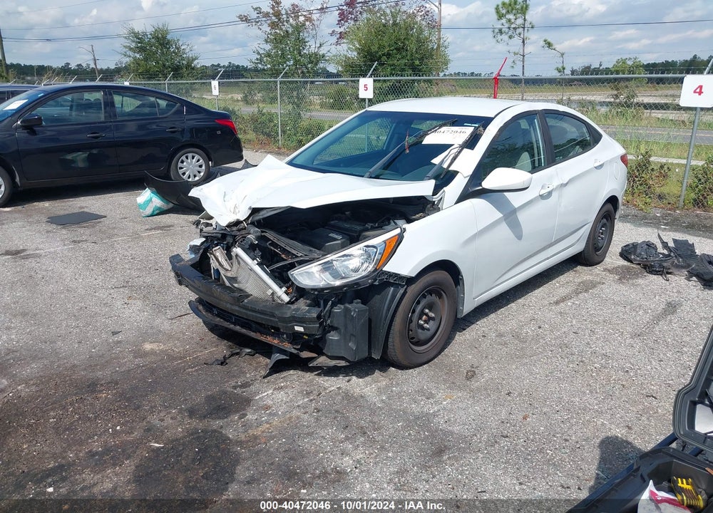 2017 HYUNDAI ACCENT SE VIN: KMHCT4AE3HU381249