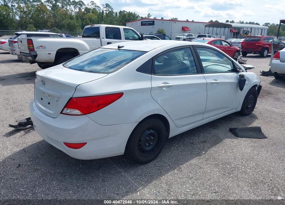 2017 HYUNDAI ACCENT SE VIN: KMHCT4AE3HU381249