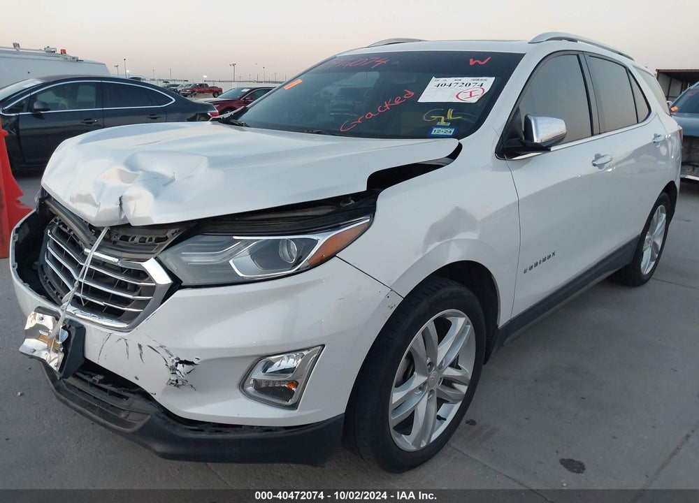 2018 CHEVROLET EQUINOX PREMIER VIN: 2GNAXMEV5J6338389