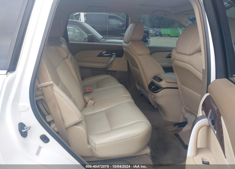 2012 ACURA MDX VIN: 2HNYD2H27CH516388