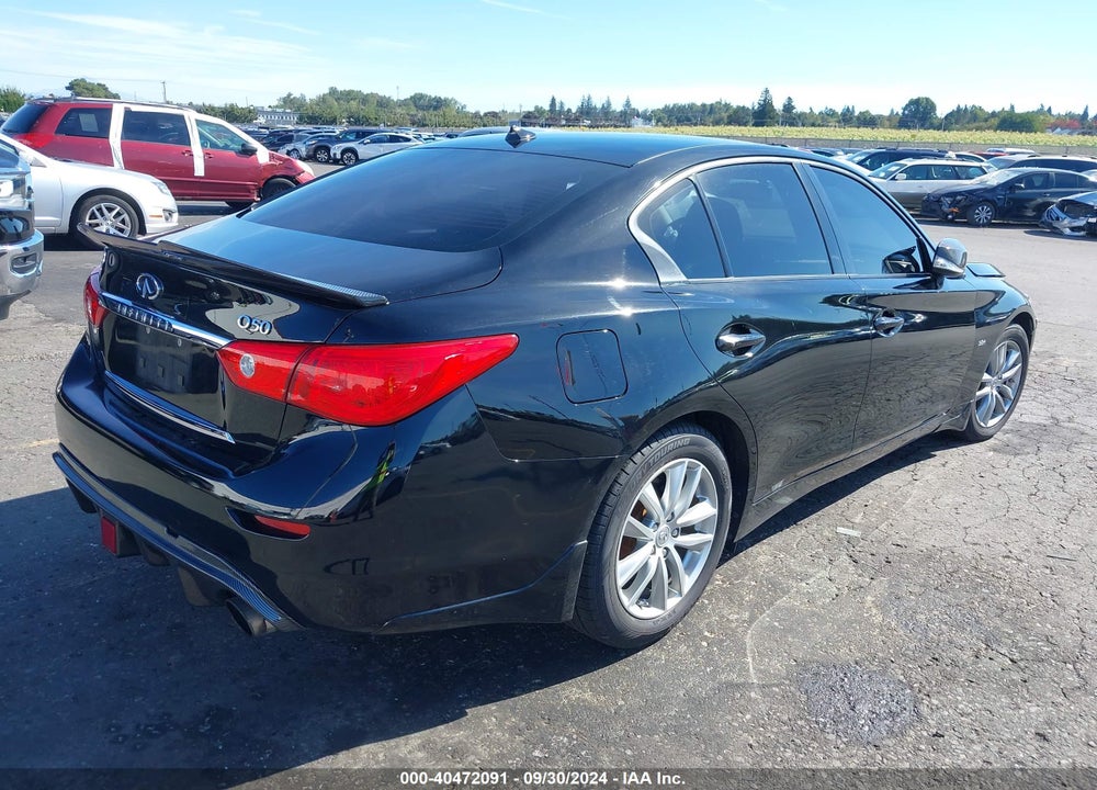 2016 INFINITI Q50 3.0T PREMIUM VIN: JN1EV7AP8GM306123