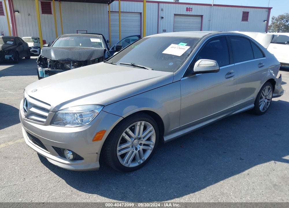 2008 MERCEDES-BENZ C 300 LUXURY/SPORT VIN: WDDGF54X58R022087