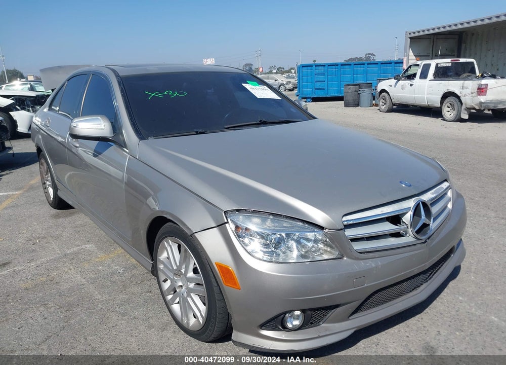 2008 MERCEDES-BENZ C 300 LUXURY/SPORT VIN: WDDGF54X58R022087