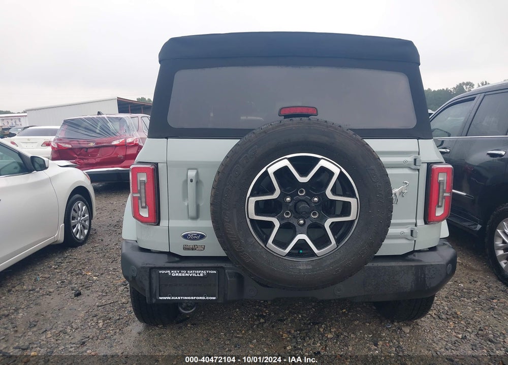 2022 FORD BRONCO OUTER BANKS VIN: 1FMDE5BH1NLB41177