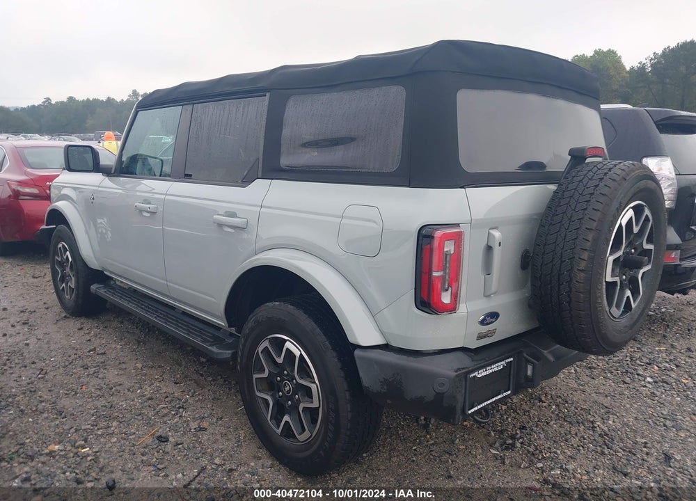 2022 FORD BRONCO OUTER BANKS VIN: 1FMDE5BH1NLB41177