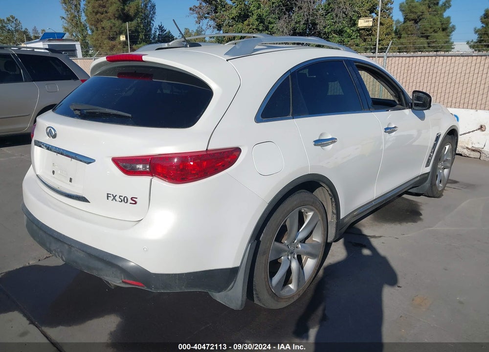 2009 INFINITI FX50 VIN: JNRBS18W69M201067