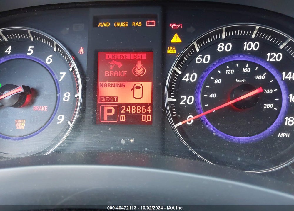 2009 INFINITI FX50 VIN: JNRBS18W69M201067