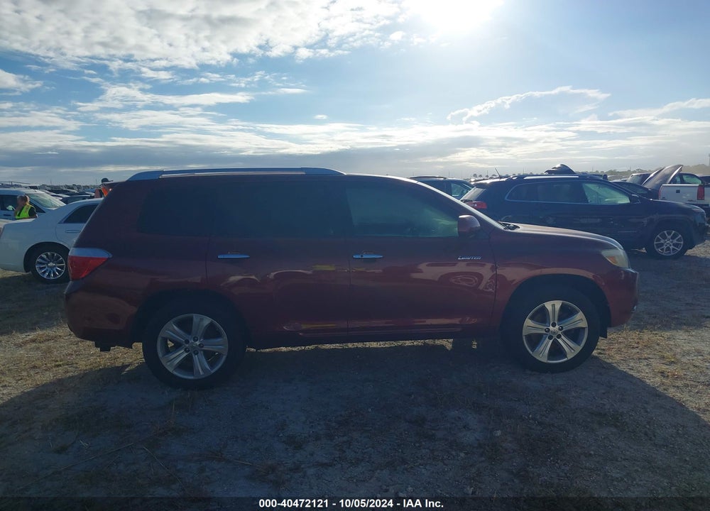 2008 TOYOTA HIGHLANDER LIMITED VIN: JTEDS42A182054170