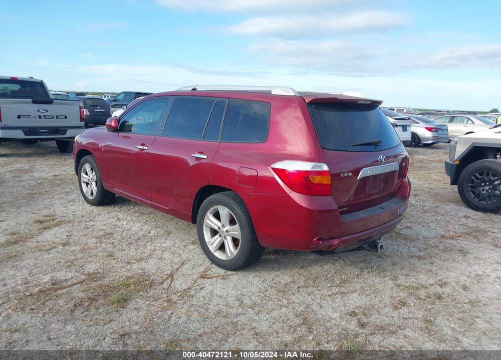2008 TOYOTA HIGHLANDER LIMITED VIN: JTEDS42A182054170
