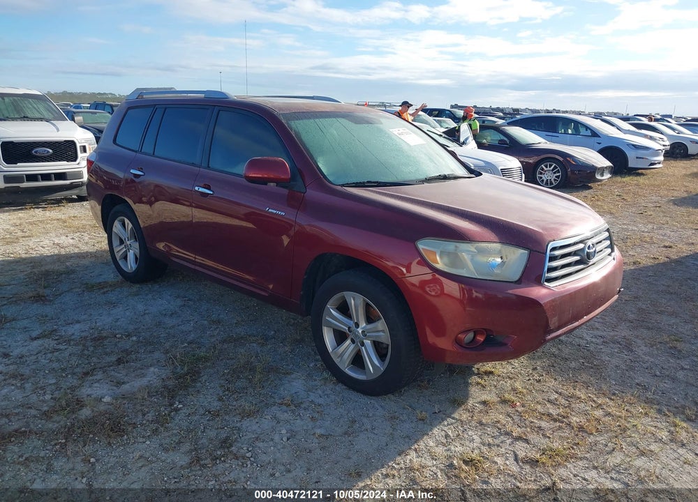 2008 TOYOTA HIGHLANDER LIMITED VIN: JTEDS42A182054170