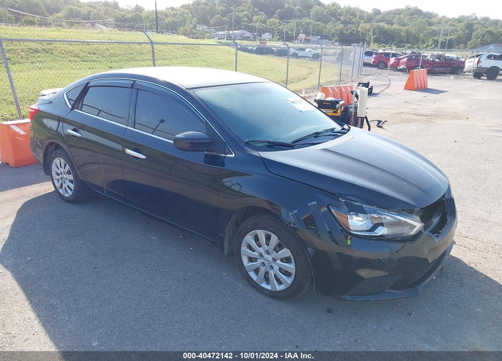 2019 NISSAN SENTRA S VIN: 3N1AB7AP2KY242352