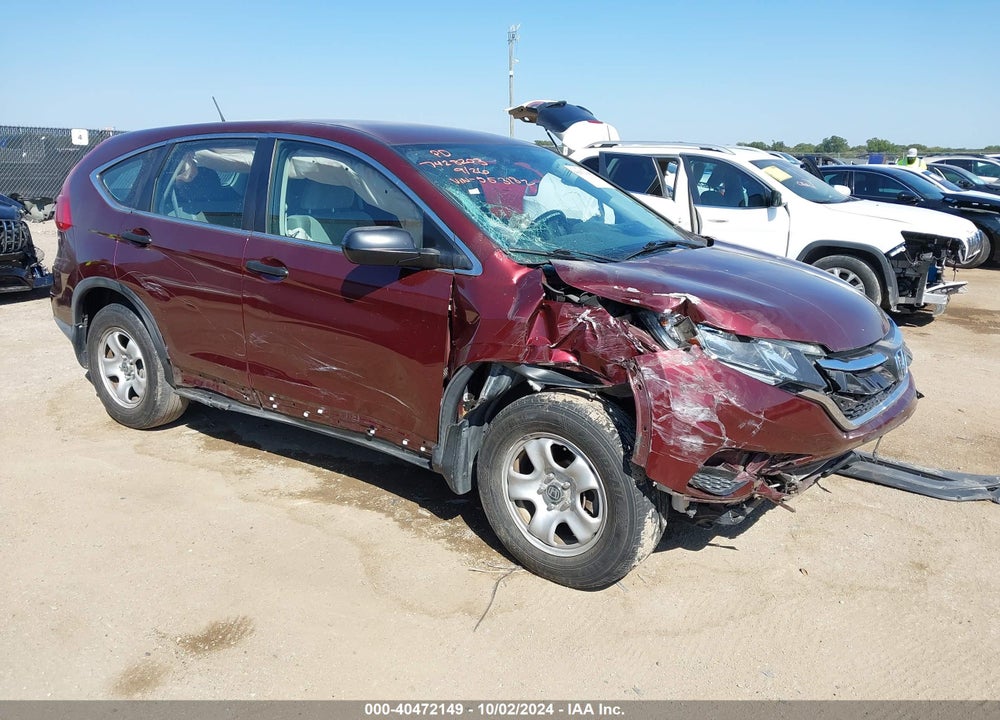 2015 HONDA CR-V LX VIN: 2HKRM3H31FH553182