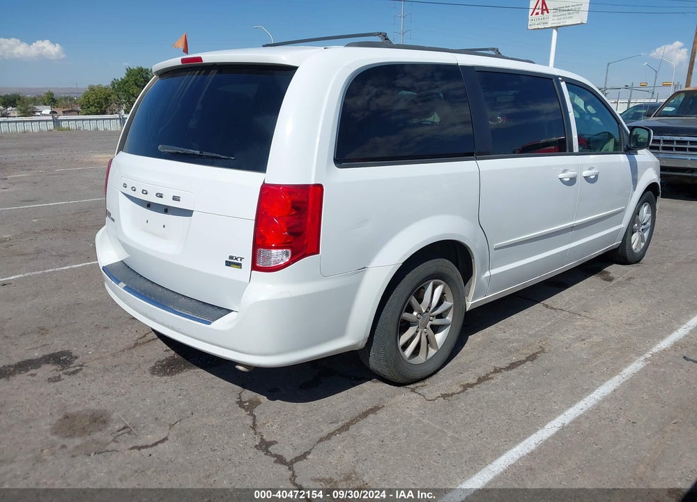 2014 DODGE GRAND CARAVAN SXT VIN: 2C4RDGCGXER478632