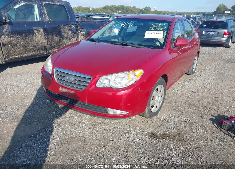 2008 HYUNDAI ELANTRA GLS/SE VIN: KMHDU46D78U465740