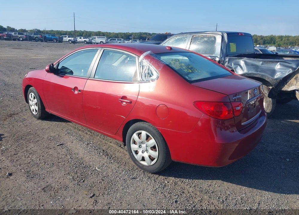 2008 HYUNDAI ELANTRA GLS/SE VIN: KMHDU46D78U465740